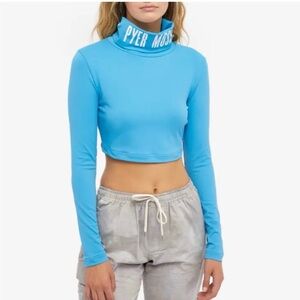 Pyer Moss X Reebok collab Cropped turtleneck